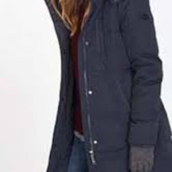 Esprit Black Trench Coat LARGE - Picture 1 of 9